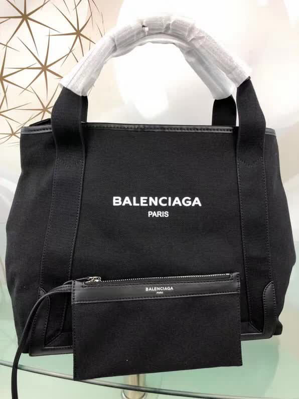 BALENCIAG巴黎世家 17春夏新款 NAVY CABAS 子母購物袋 進口耐磨棉質帆布  BL1253